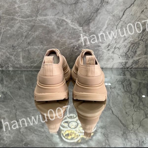 

2023 luxurys designer stage shoe increased casual shoes fashionable sports platform mens womens white lace up alexander sneakers xsd230424, Black