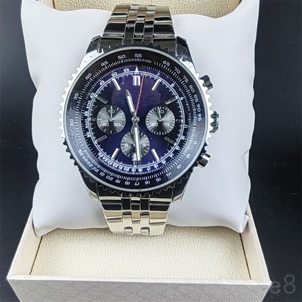 

business mens luxury watch ew factory designer watches women navitimer ew factory montre homme fashion decoration shopping fashion watch mul, Slivery;brown