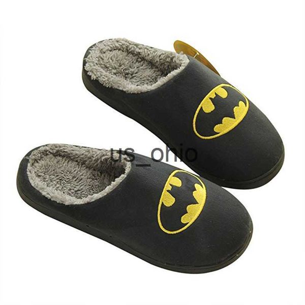 

slippers slippers house men's shoes home plush schinelo masculino house slippers lovers men slipper man winter shoes fur slippers j2307, Black