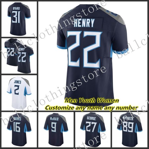 

tt custom women youth mens american football jerseys 22 henry 16 burks 7 willis 17 tannehill 85 okonkwo 77 lewan 11 dobbs 31 byard sports je, Black;red