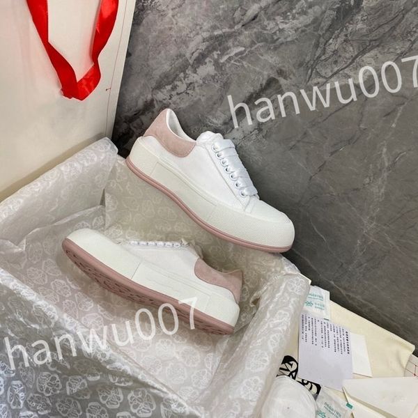 

casual shoe designer leather lace up men fashion platform sneakers white black mens womens size 35-46 xsd230417