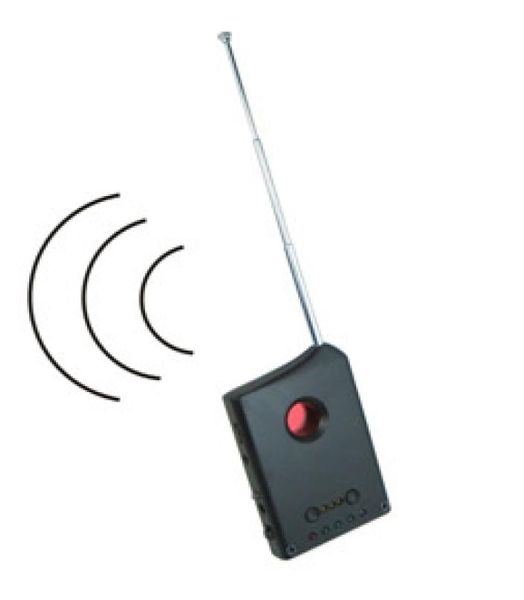 

wireless fnr fullfrequency detector radio wave signal detect gsm device finder laser lens rf signal detector9297447, Silver