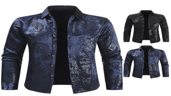 

men039s shirt autumn and winter fashion casual youth 41247659527920, White;black