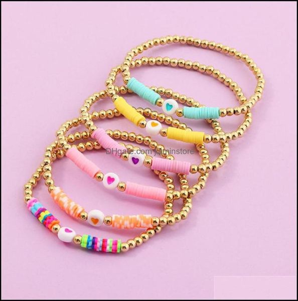 

beaded strands bohemian style color soft colorf strands beaded bracelet for women girls mtiple strand handmade stretch bracelets d1403807, Black