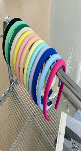 

sweet girls princess hairbands kids candy color sponge hair sticks boutique women headbands children039s day party accessories 7750999, Slivery;white
