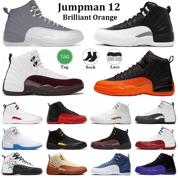 

jumpman 12s basketball shoes 12 twist ovo white fiba utility reverse flu game royal brilliant orange dark concord royalty indigo michigan gy