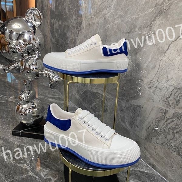 

new luxury casual shoes designer leather lace up men fashion platform sneakers white black mens womens size 35-46 xsd230417