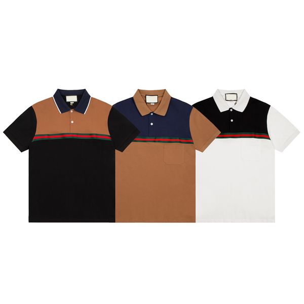 

new mens stylist polo shirts luxury italy mens 2020 designer clothes short sleeve fashion mens summer t shirt asian size m  xl xxl 3xl, White;black