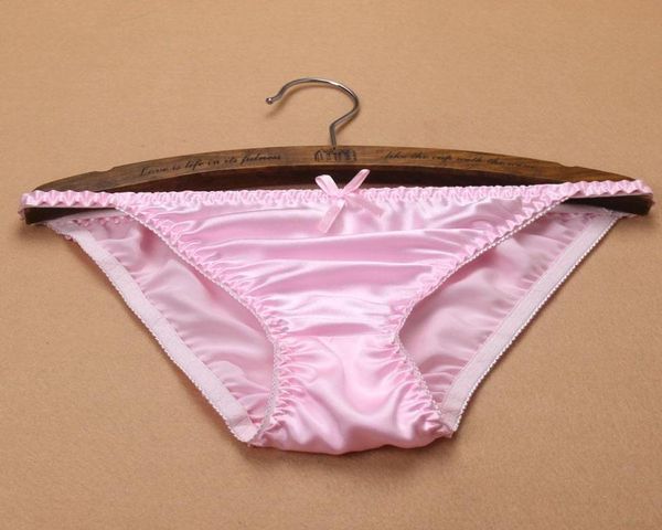 

whole quality pure silk panties women 100 mulberry silk briefs lowwaist lingerie t thongs underwear  l xl7168413, Black;pink