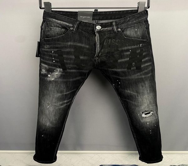 

2022 new men jeans hole light blue dark gray italy brand man long pants trousers streetwear denim skinny slim straight biker jean 1817227