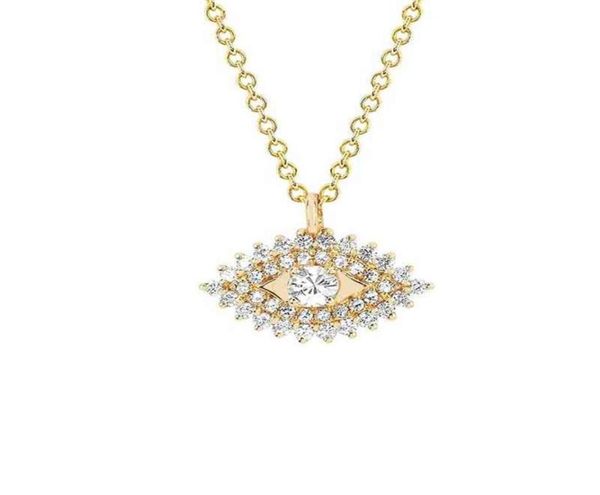 

gemnel turkish evil eyes charm pendant necklace chain 18k gold plated 925 sterling silver eye dainty187i9587872