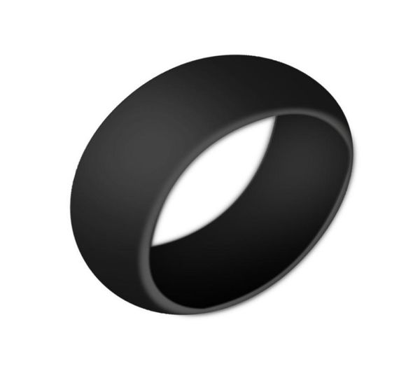 

silicone wedding rings women s hypoallergenic oring band comfortable lightweigh men ring couple039s round rings fashion jewel4596832, Silver