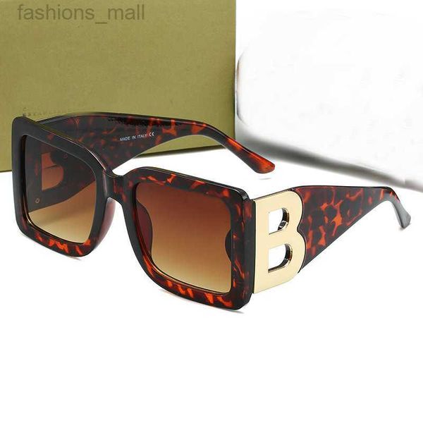 

fashion sunglasses women vintage luxury brand designer b motif square frame sunglasses for female uv400 eyewear shades, White;black