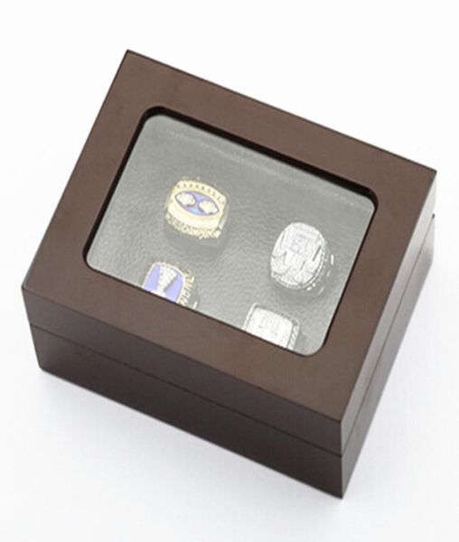 

factory four slots wooden display ring box 16127cm drop 9044033, Black;white