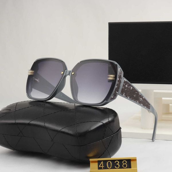 

Xiangjia glasses 2023 New high-definition fashion high-end rice nail polygonal sunglasses with the same design as Xiaoxiangjia 1UT90