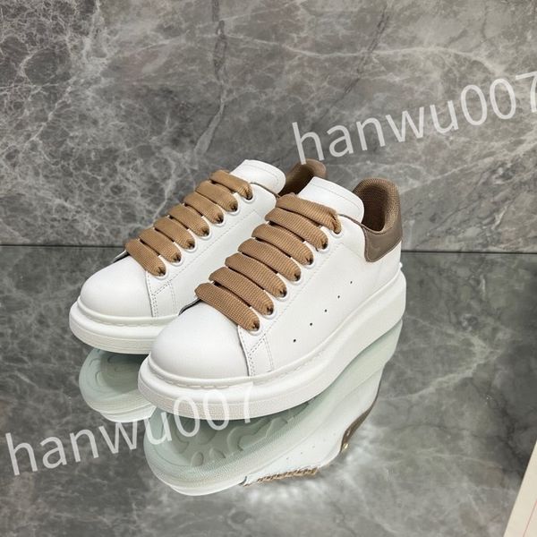 

luxury designer stage shoe leather increased casual shoes fashionable sports platform mens womens white lace up alexander sneakers xsd230423, Black