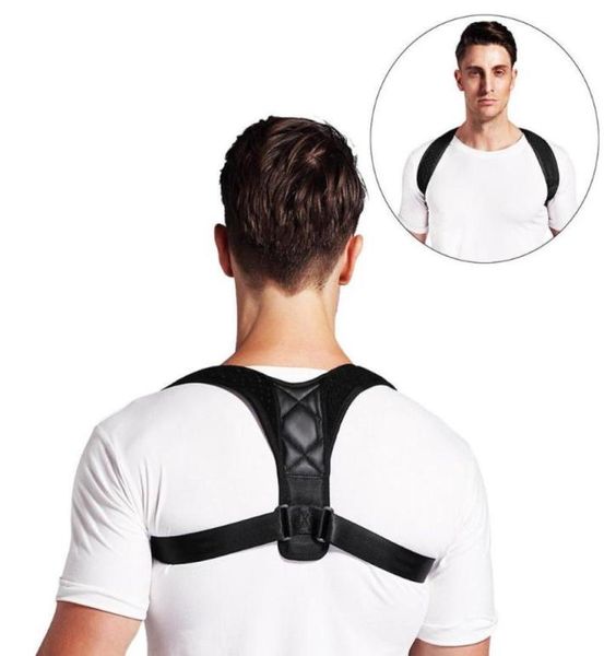 

adjustable back posture corrector clavicle spine back shoulder lumbar brace support belt posture correction prevents y9443986
