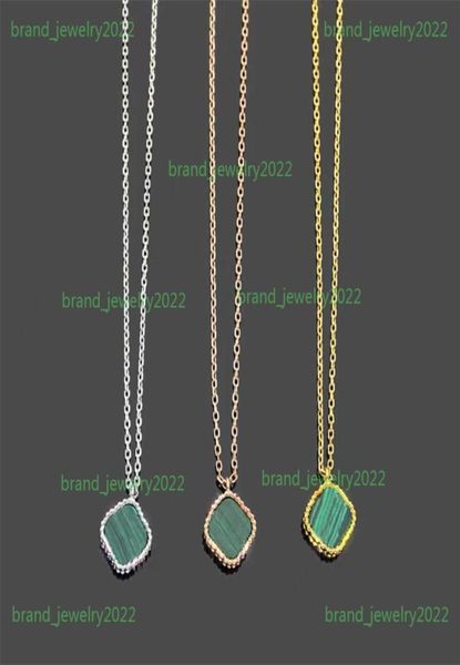 

2022 new fashion pendant necklace for women classic fourleaf clover necklace designer natural gemstone necklaces pla8846633, Silver