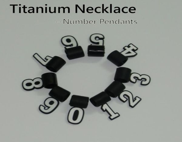 

number pendant for baseballsoftball necklace charms012347158970, Bronze;silver