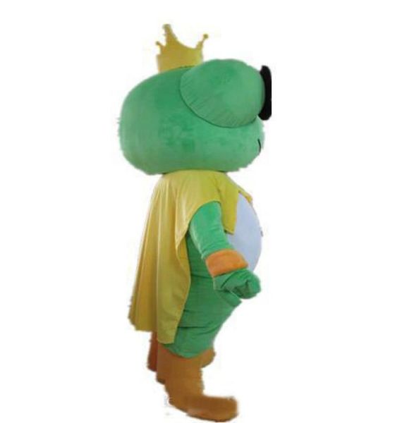 

2018 good vision and good ventilation a big eyes frog mascot costume for to wear3074173, Red;yellow