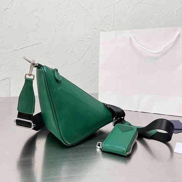 

prdbag triangle evening bags designer bag tote women handbag fashion classic triangle wide shoulder strap luxury brand letters crossbody mes