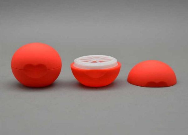 

blank cosmetic ball container 7g lip balm jar eye gloss cream sample case 9540383