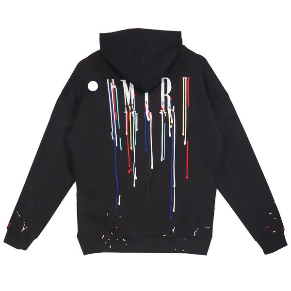 

men's hoodies hoodie sweatshirts designer women hoodie sweatshirt couple cotton sweater clothing fashion high street streetwear, Black
