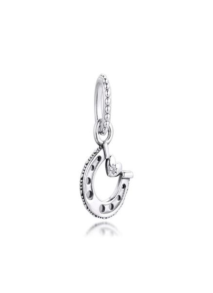 

good luck horseshoe dangle charms 925 sterling silver beads fit bracelet necklaces charm beads pendant for jewelry diy making 79916996435, Bronze;silver