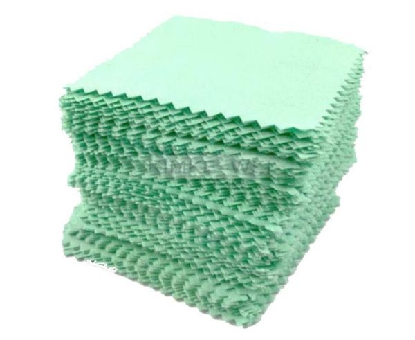 

50pcs fashion bulk green silver polishing cloth sterling 925 silver jewelry cleaner antitarnish9232809, Blue