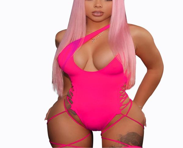 

neon swim suit one piece swimsuit bathing suit women swimwear monokini 2019 swimming suit pin up bandage swim wear9769449