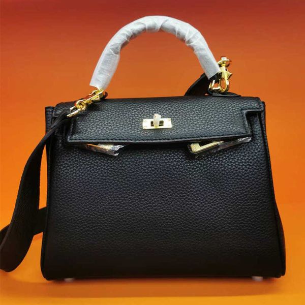 

luxury designer tote bags h home kelys online store 2023 autumn winter high end feeling fashion li chi pattern popular handbag one shoulder