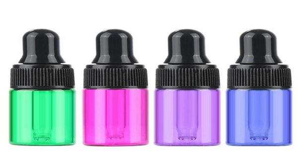 

colorful 1000pcslot mini glass bottles 1ml 2ml 3ml 5ml essential oil liquid dropper bottle perfume sample vials for 4409866