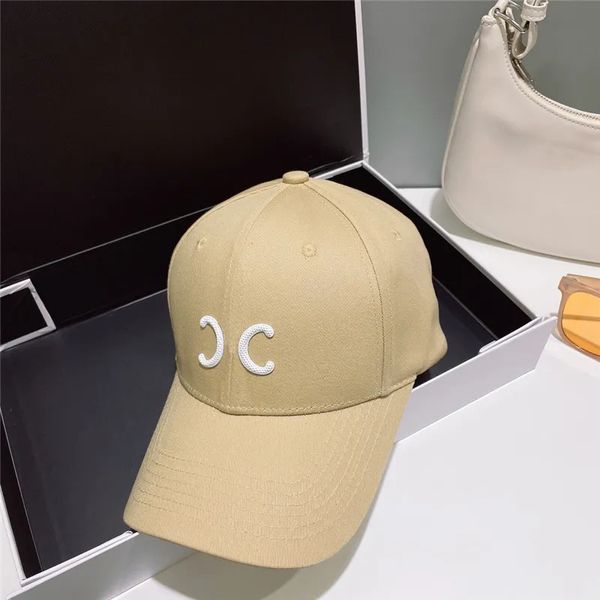 

Designer Baseball cap hat Summer And Autumn Caps For Men Womens Adjustable Letter Solid Caps Cowboy Embroidered Bucket Hat Sunshade Sport