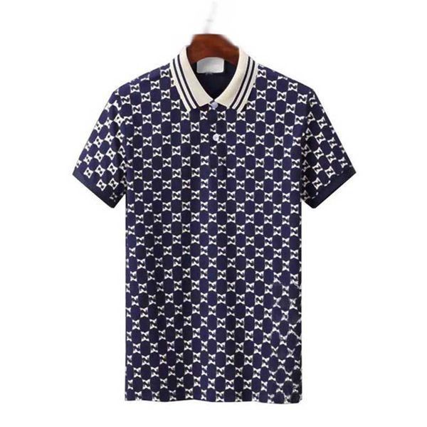 

2022ss spring luxury italy men t-shirt designer polo shirts high street embroidery small horse printing clothing mens brand shirt oqax, White;black
