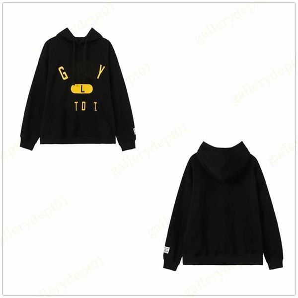 

mens hoodie designer hoodies high street alphabet washed distressed sweatshirts splash ink hip hop hoodys trend plus size sweaters oversized, Black