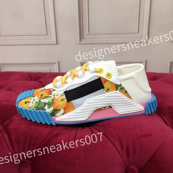 

new luxurys designer casual shoes genuine leather fashion mens and women low flat shoes skateboard sneakers couple shoe hc210815, Black