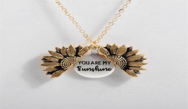 

dropshipping vintage boho pendant necklace women ethnic double-deck alloy open engrave letter lover necklaces3185579, Silver