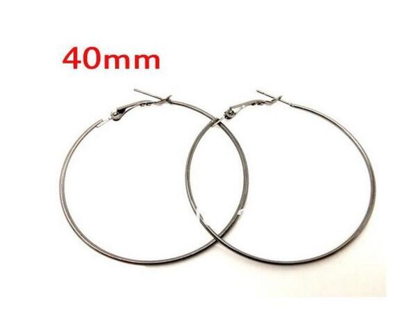 

100pcs vintage gold silver wine glass charm ringearring hoops dangle drop for women jewelry gifts 40mm diy jewelry accessories p23696526, Golden;silver