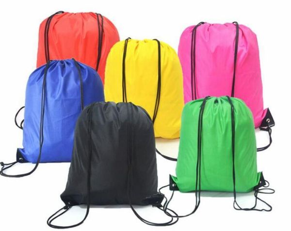 

kids drawstring bag clothes shoes bags school sport gym pe dance backpacks nylon backpack1139474