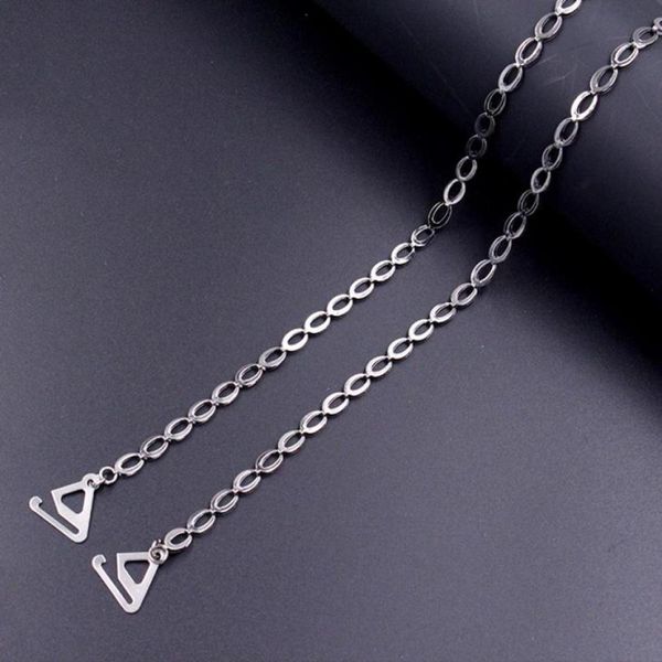 

fashion adjustable metal bra straps decorative women039s shinning shoulder silver gold chain replacement belt gstrings7855312, Black;white