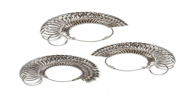 

cluster rings 2021 metal alloy ring size usuk finger gauge sizer measuring jewelry tool2169870, Golden;silver