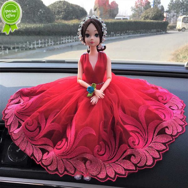 

new car interior accessories creative doll wedding ornaments girl doll children birthday gift