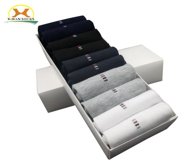 

whole2016 new casual work ol small geometry men039s socks 20pcs10pair cotton socks7341090, Black