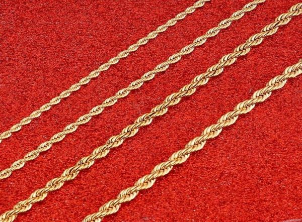 

gold filled necklace chain for men women rope jewelry chains9647487, Silver