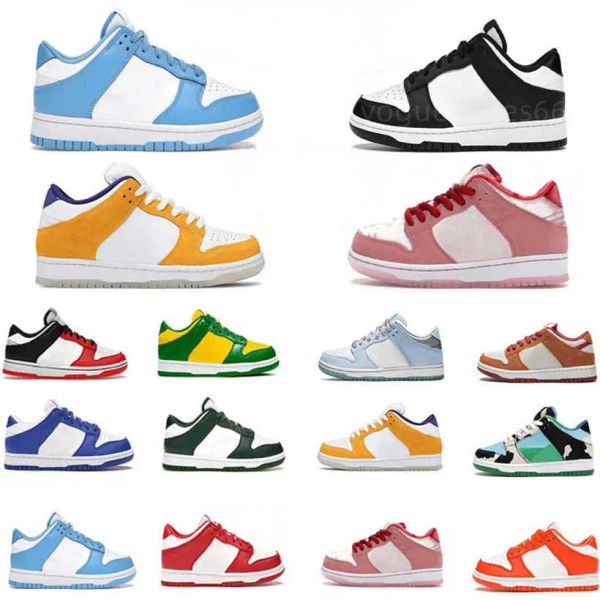 

kids shoes designer casual chunky dunks low panda black white youth big kid shoes children baby walking toddler sports dunkes trainers