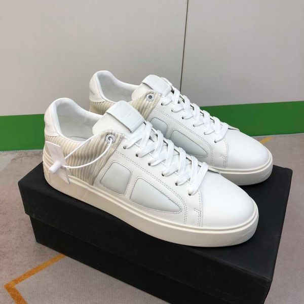 

retro leather casual shoes men's sports shoes cowboy blue black and white rubber sole lace-up shoes virgil party wedding skateboard wal