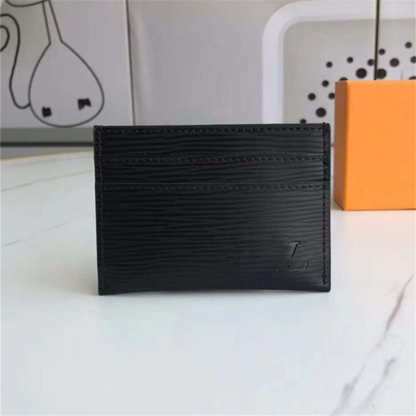 

fashion mens wallet 2023 luis luxury design mini womens business card holder single zipper long square card casual bags vuttonity a2-02, Red;black