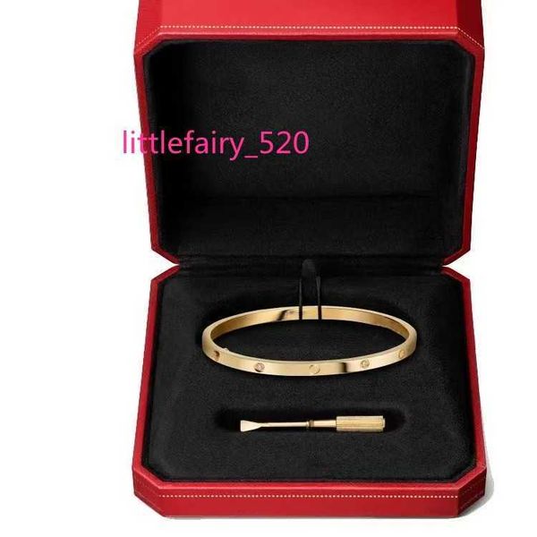 

luxury classic screwdriver love bracelet fashion cuff bracelet 316l stainless steel plated 18k gold jewelry valentine's day gift, Black