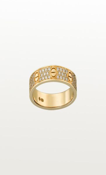 

love screw ring classic luxury designer jewelry for women fashion diamonds gold rings titanium steel alloy goldplated craft never3103719, Silver