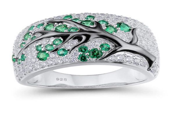 

fashion crystal silver color ring for women flower love heart crown finger cocktail part brand rings jewelry drop8976554